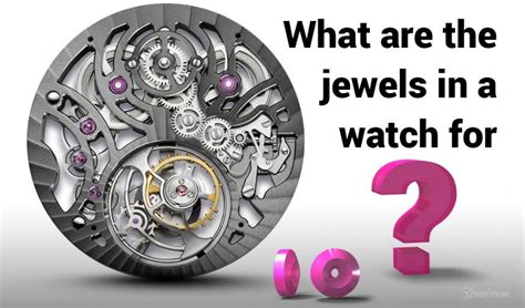 why use jewels in watches